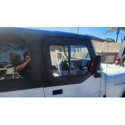 PAIR / 1986-1995 YJ Half Door Glass Slider Set