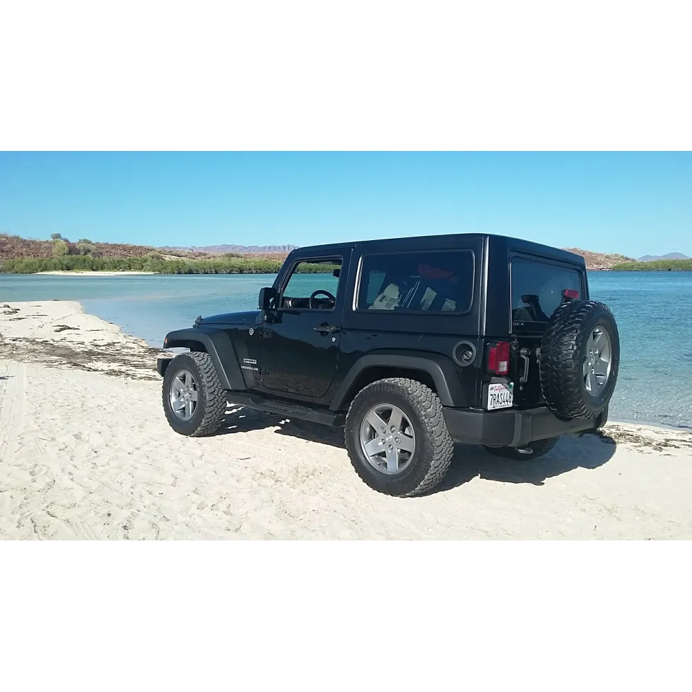 2007-2018 Jeep Wrangler JK 2 Door with Camper King USA hardtop installed