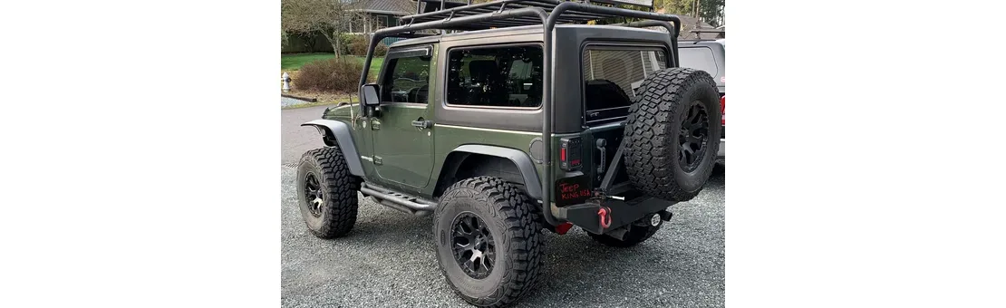Jeep Wrangler JK2 hard top - built for adventure