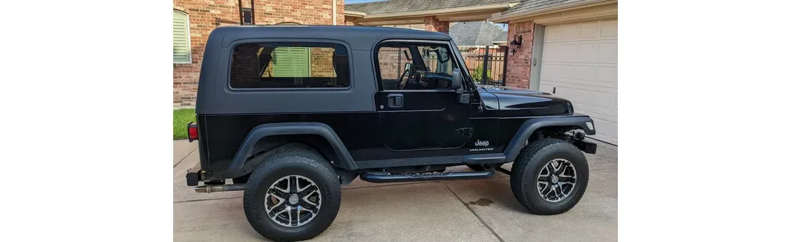 Jeep Wrangler LJ Unlimited hard top