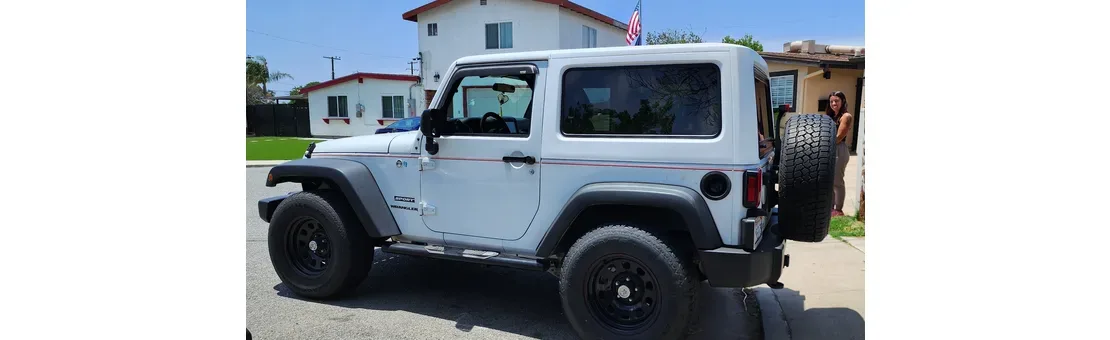 Jeep Wrangler JK hard top - color options